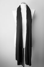 Lade das Bild in den Galerie-Viewer, Pashmina, 100% Kaschmir, schwarz
