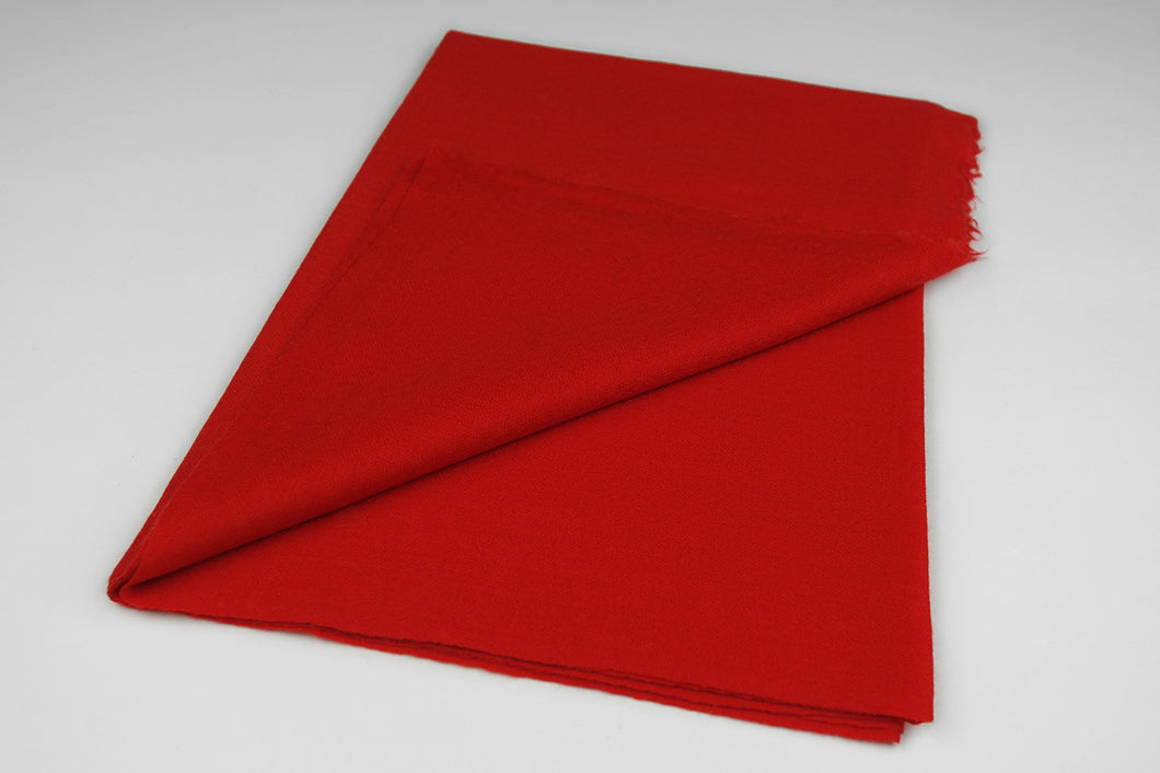 Pashmina, 100% Kaschmirwolle, Rot