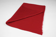Lade das Bild in den Galerie-Viewer, Pashmina, 100% Kaschmirwolle, Dunkelrot

