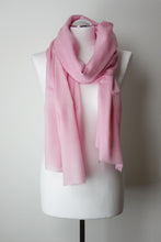 Lade das Bild in den Galerie-Viewer, Pashmina, 100% Kaschmirwolle, Rosa
