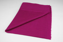 Lade das Bild in den Galerie-Viewer, Pashmina, 100% Kaschmirwolle, Violett purpur
