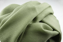 Lade das Bild in den Galerie-Viewer, Pashmina, 100% Kaschmir, Olivgrün (hell)
