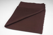 Lade das Bild in den Galerie-Viewer, Pashmina, 100% Kaschmirwolle, Schokobraun
